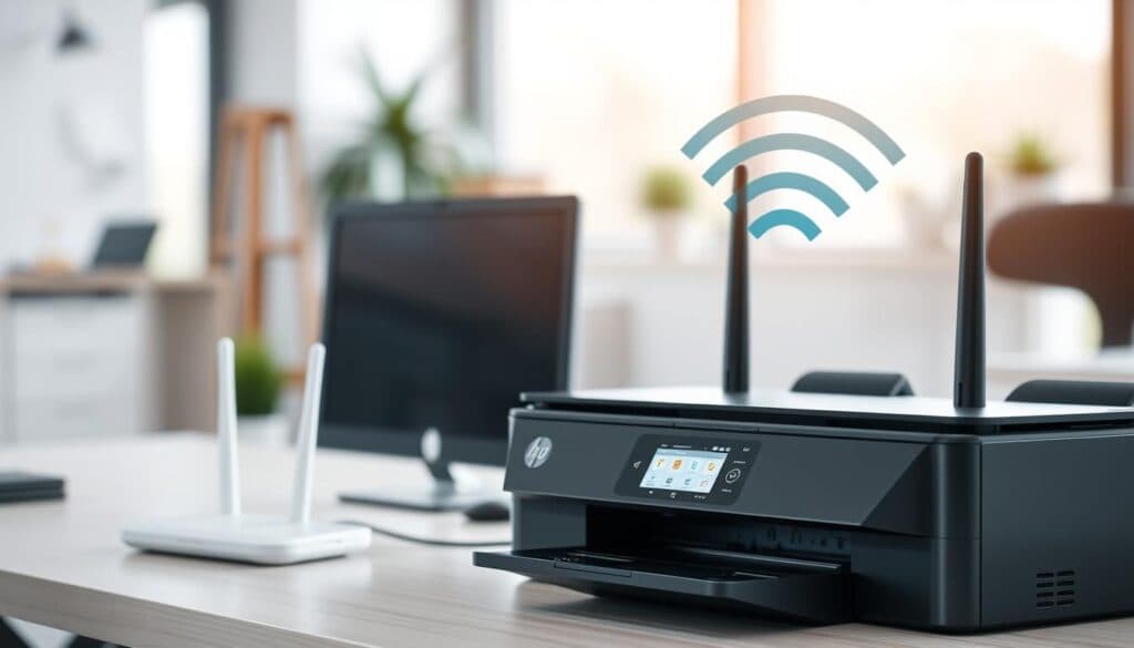 HP Drucker mit WLAN verbinden