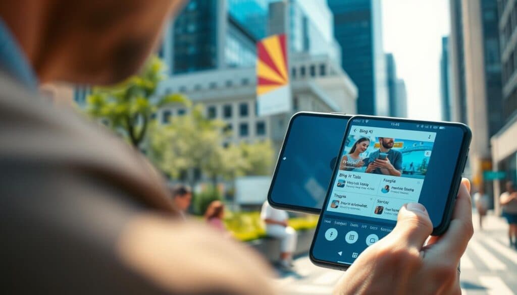 Mobile Suche mit Bing Ki