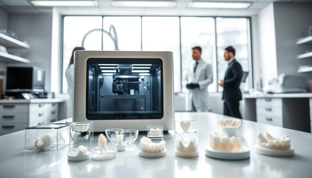SLA 3D Drucker in Dentallaboren SLA 3D Drucker in Dentallaboren