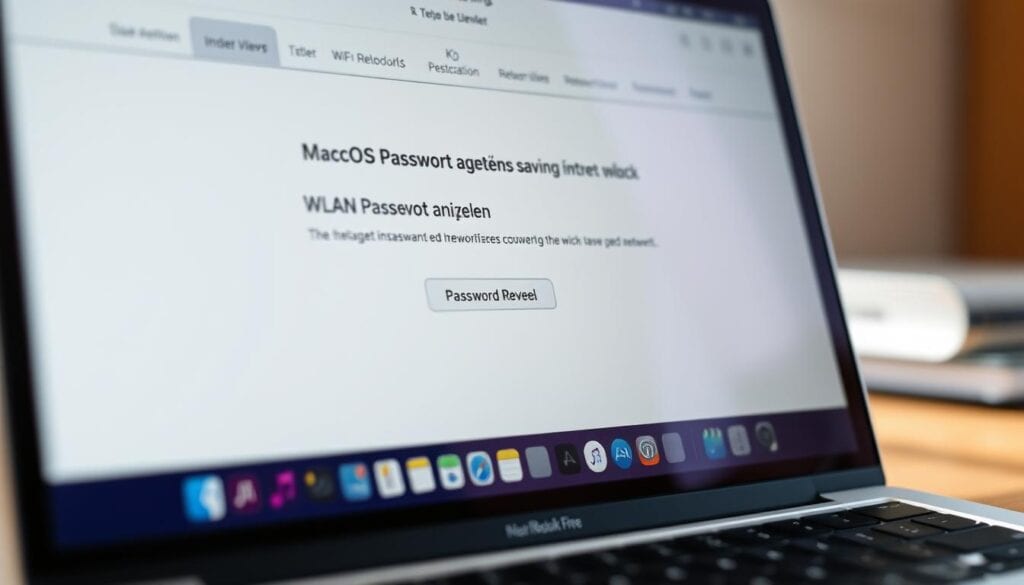 macOS WLAN Passwort anzeigen