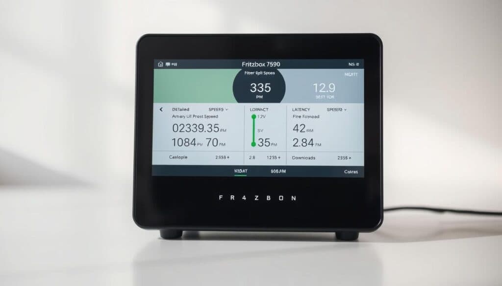 Fritzbox Glasfaser Speed Test Messung