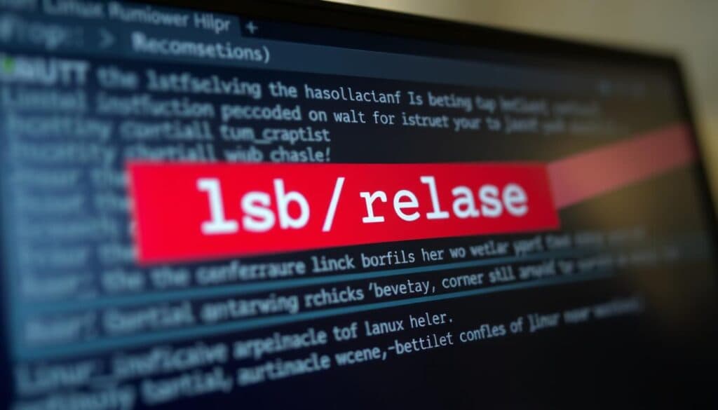 lsb_release Befehl Fehlermeldung