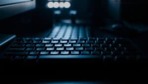 Taste am Computer fünf Buchstaben
