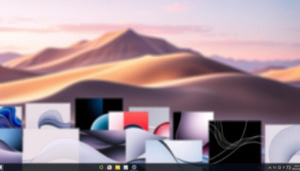 Design-Kategorien für Desktop-Hintergründe