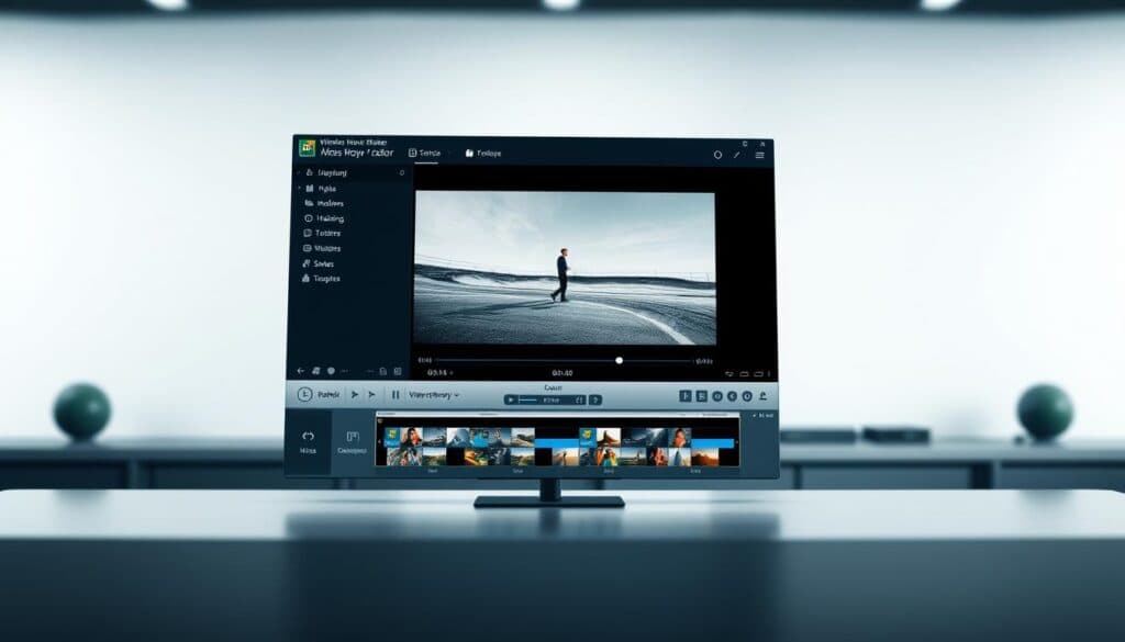 Windows Movie Maker Benutzeroberfläche Windows Movie Maker Benutzeroberfläche