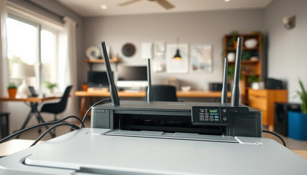 manuelle WLAN Einrichtung Drucker