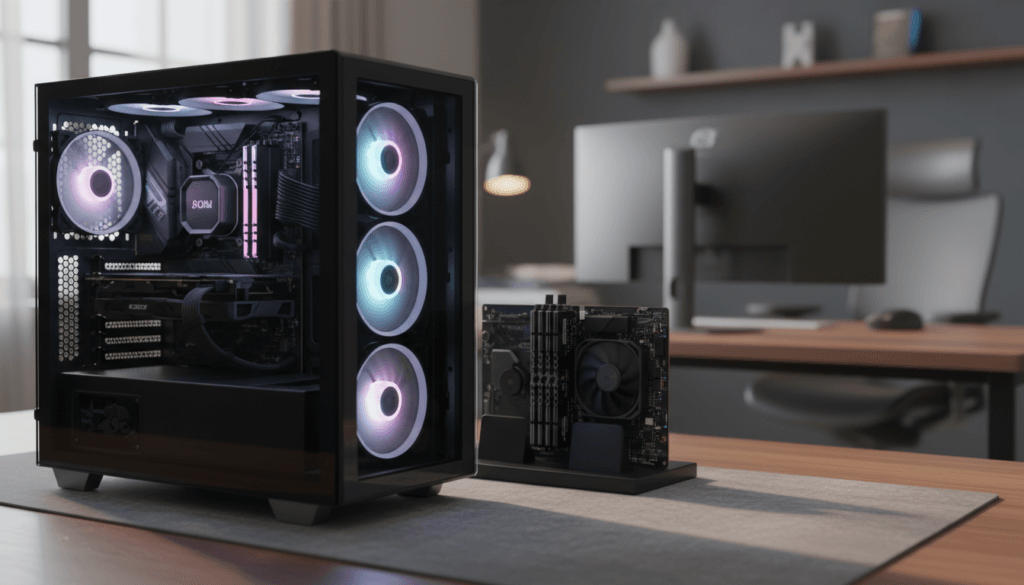 Erweiterbarkeit Desktop-PCs Design