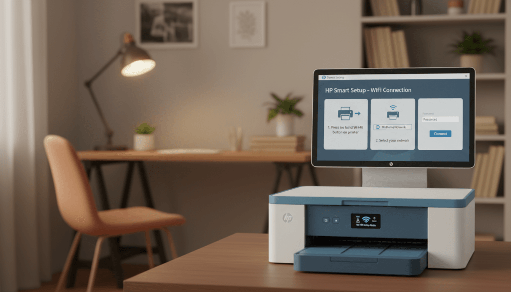 Schritt-für-Schritt Anleitung Drucker WLAN