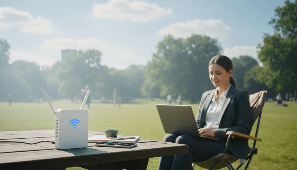 WLAN-Verstärker für unterwegs