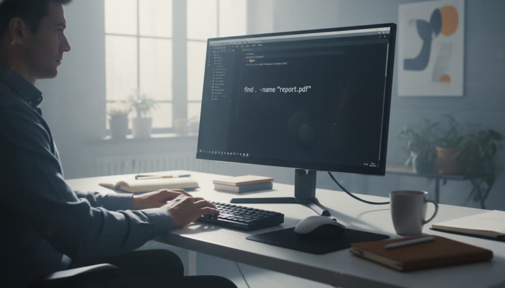 Linux Datei suchen