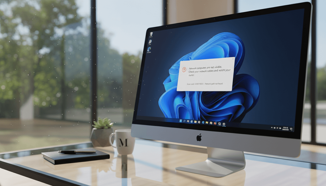Windows 11 Netzwerk Computer werden nicht angezeigt