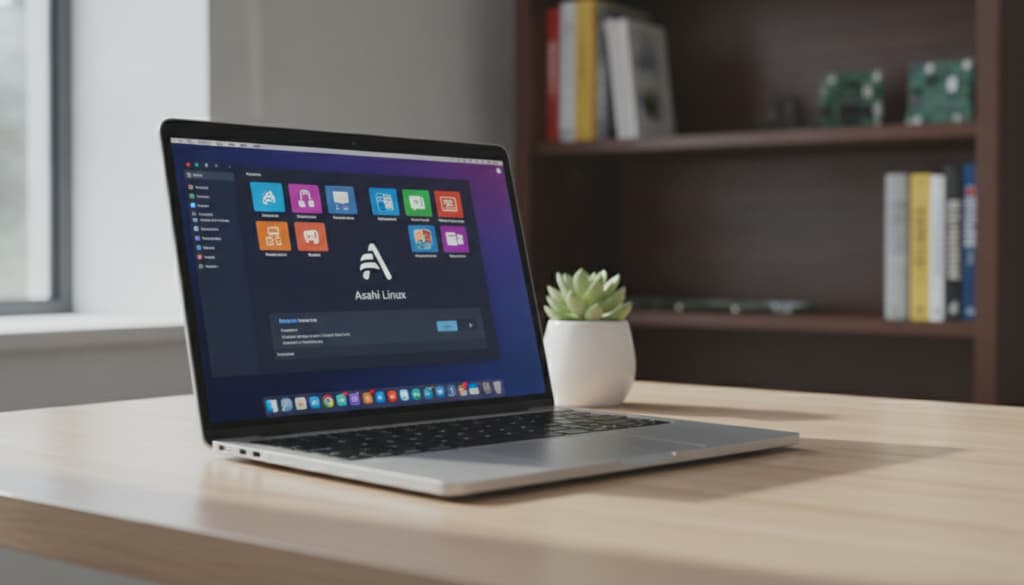 Asahi Linux macbook