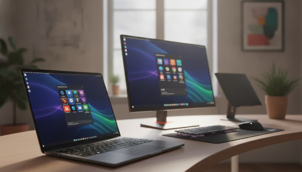 desktop anpassen