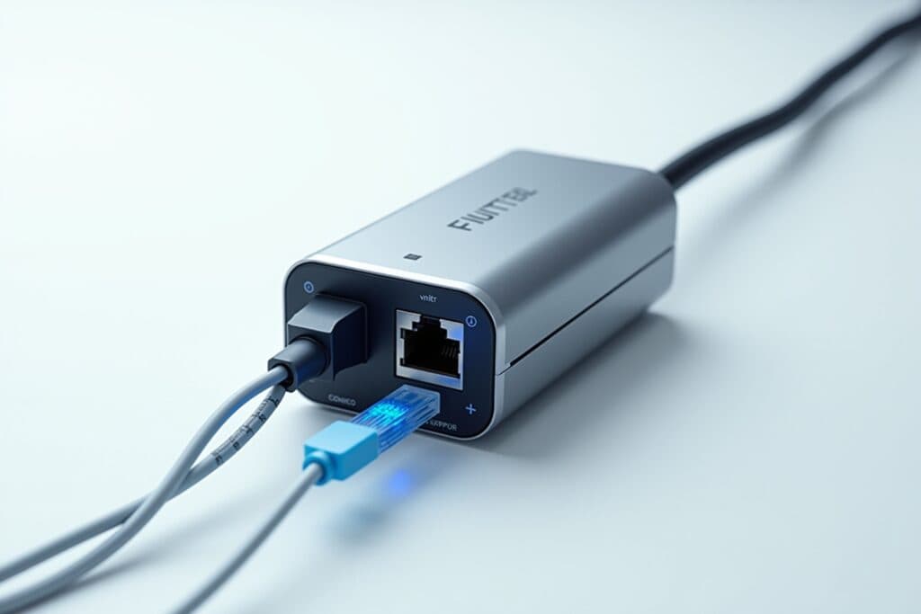 powerline mit glasfaser-Titel