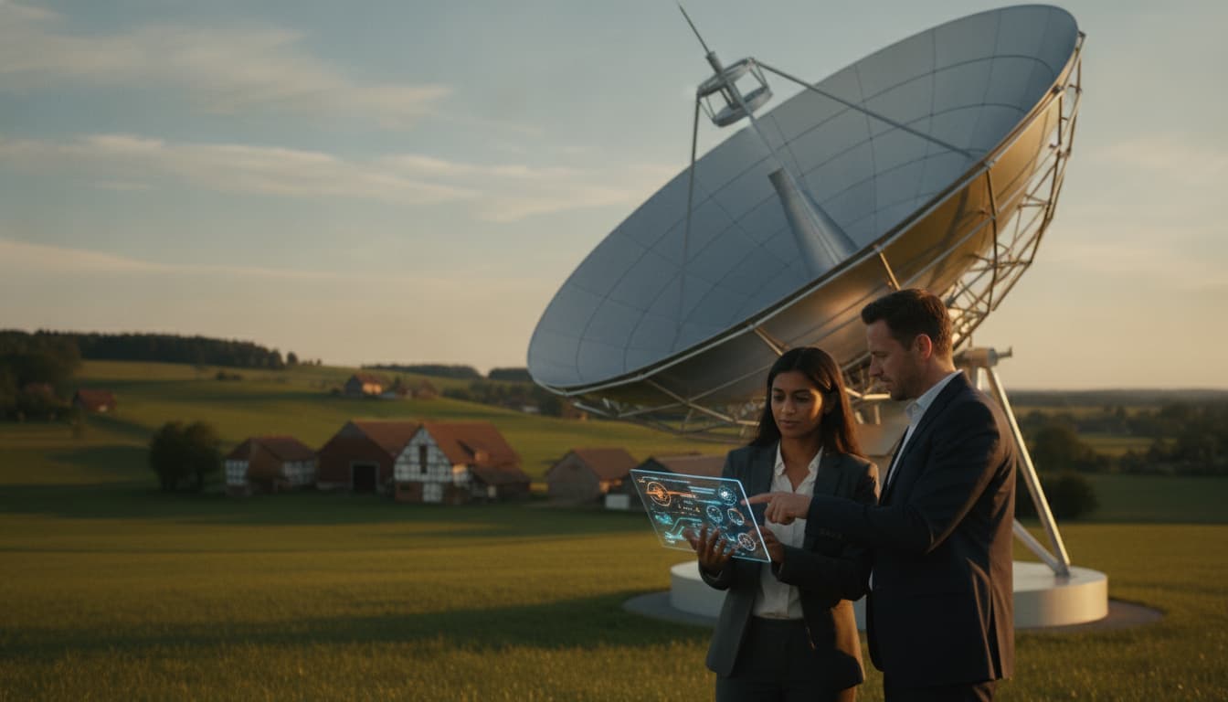 Internet über Satellit