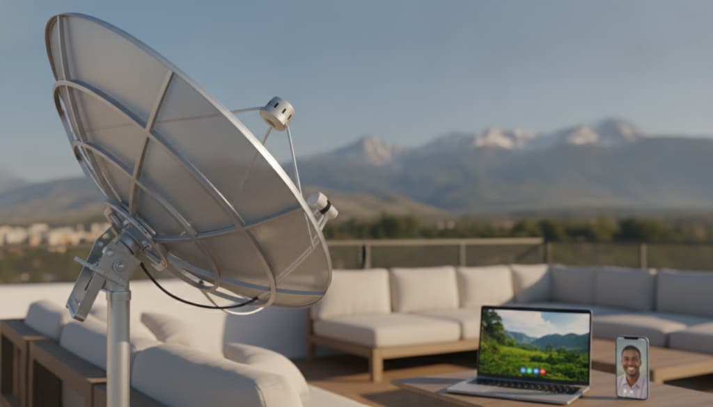 Internet via Satellit für Streaming und Telefonie Internet via Satellit für Streaming und Telefonie