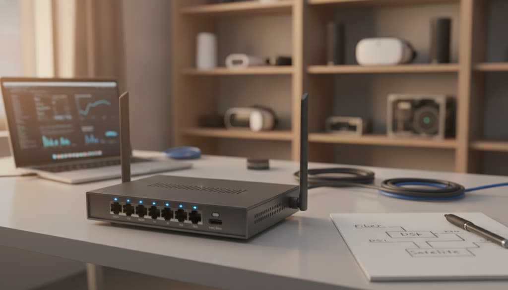 Dual-WAN-Router für mehrere Anschlüsse Dual-WAN-Router für mehrere Anschlüsse