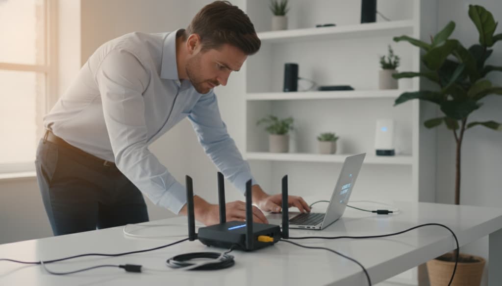 Neuen Router einrichten Neuen Router einrichten