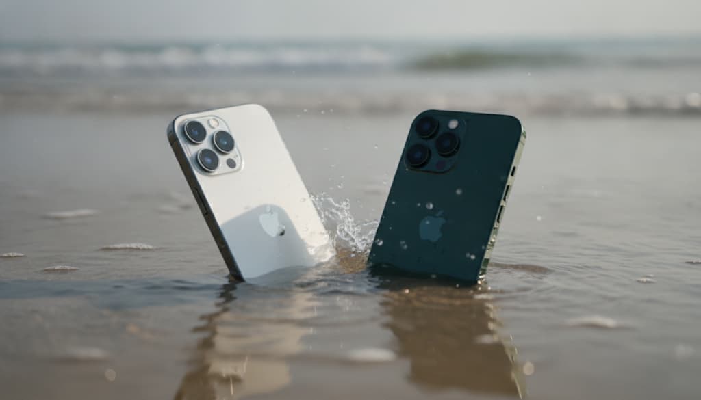 iPhone Modelle mit IP67 und IP68 Wasserschutz