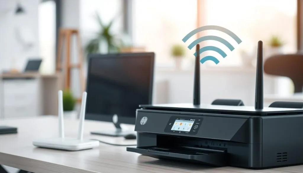 HP Drucker mit WLAN verbinden