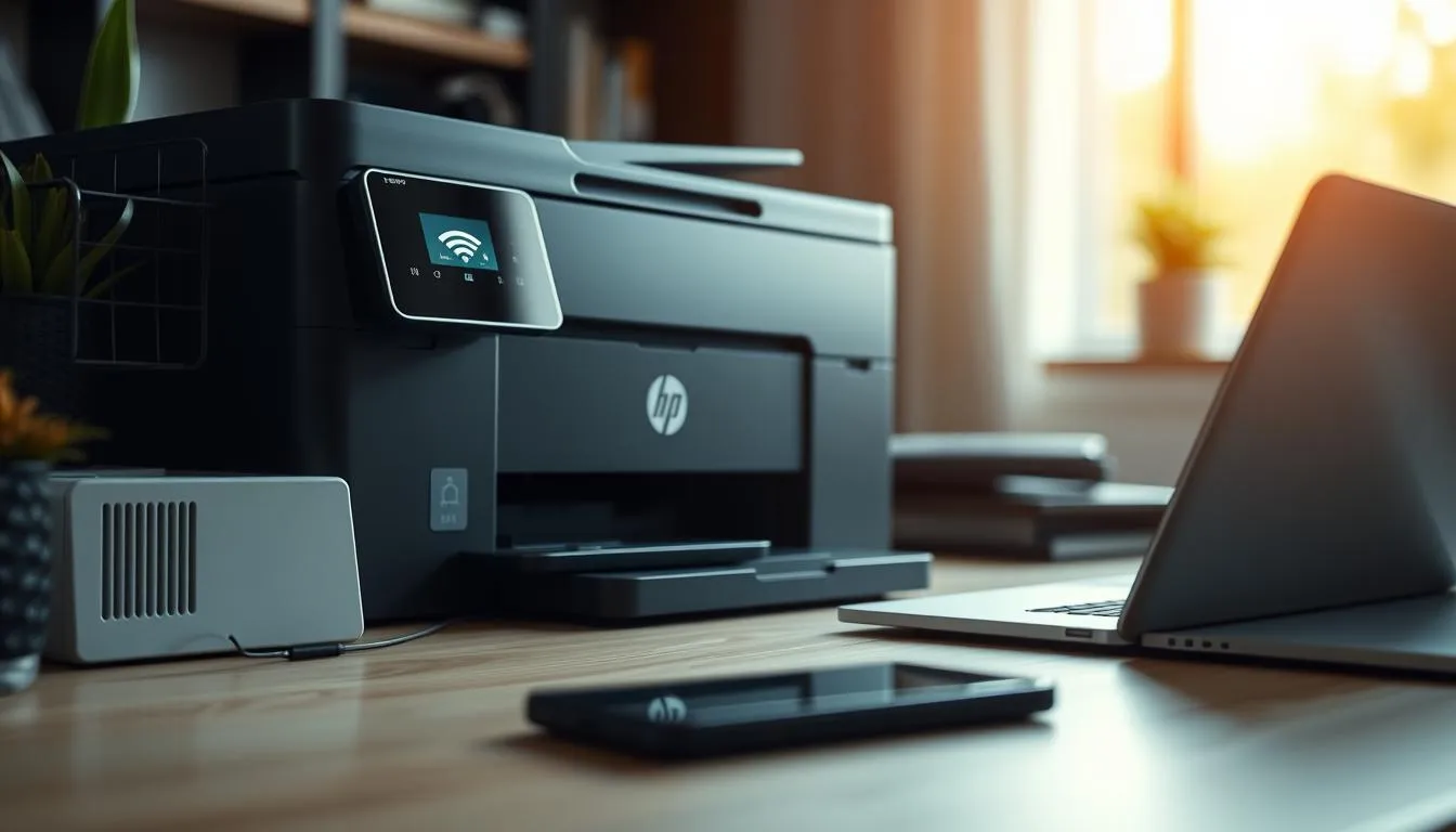 HP Drucker mit Wlan verbinden