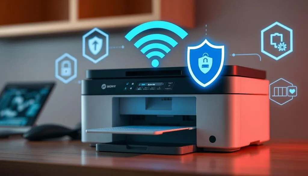 WLAN-Druckeranschluss Sicherheit