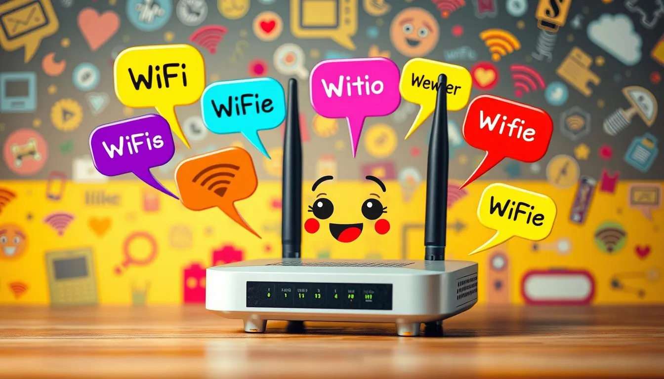 lustige Wlan Namen
