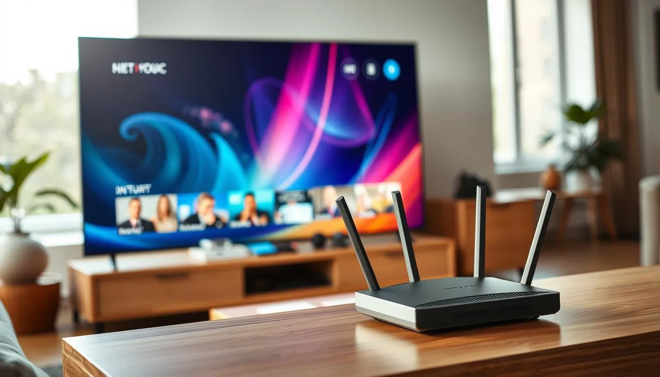 Fernseher mit Router verbinden ohne Kabel