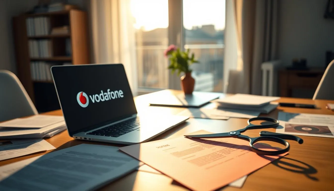 Vodafone internet kündigen