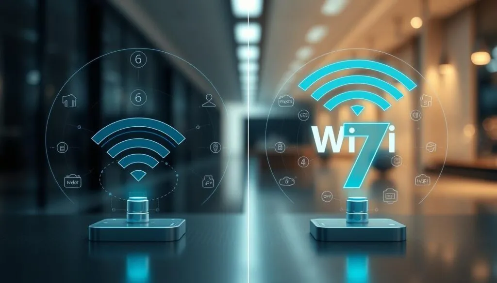 WiFi 7 and WiFi 6 Comparison