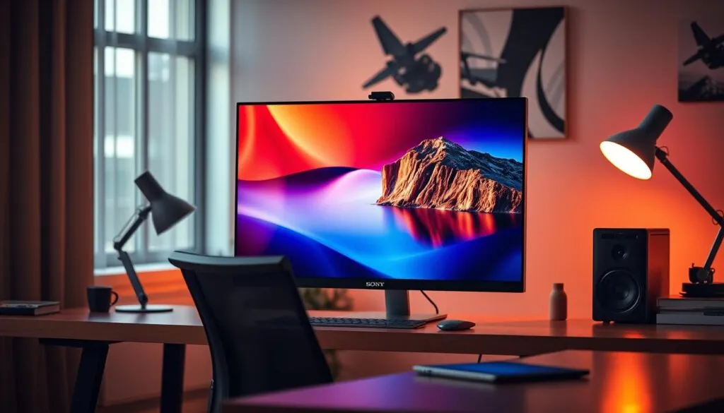 HDR Monitor Arbeitsplatz