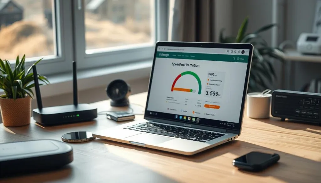 Speedtest Durchführung