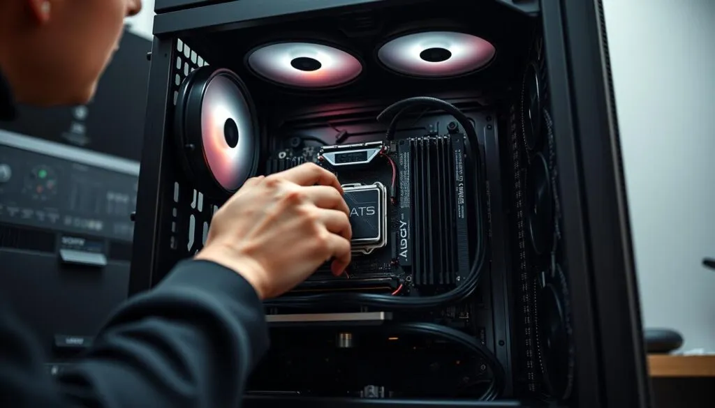 mATX Mainboard Installation