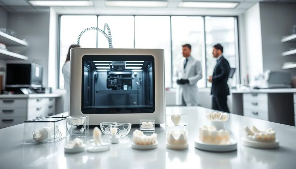 SLA 3D Drucker in Dentallaboren