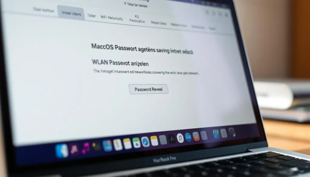 macOS WLAN Passwort anzeigen