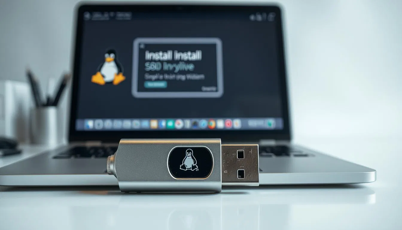 Linux auf USB Stick installieren