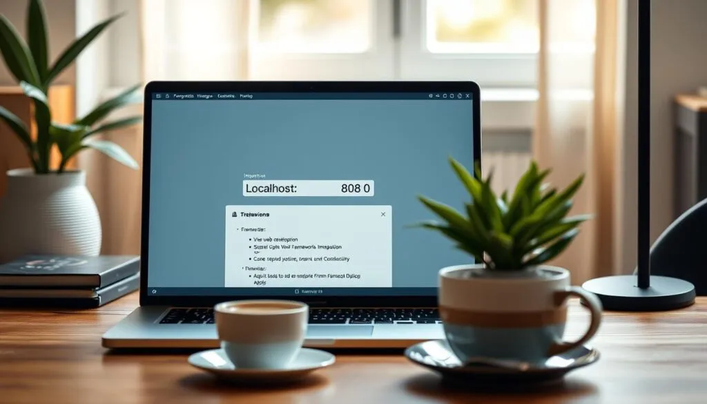 Localhost 8080 Webentwicklung Framework Integration