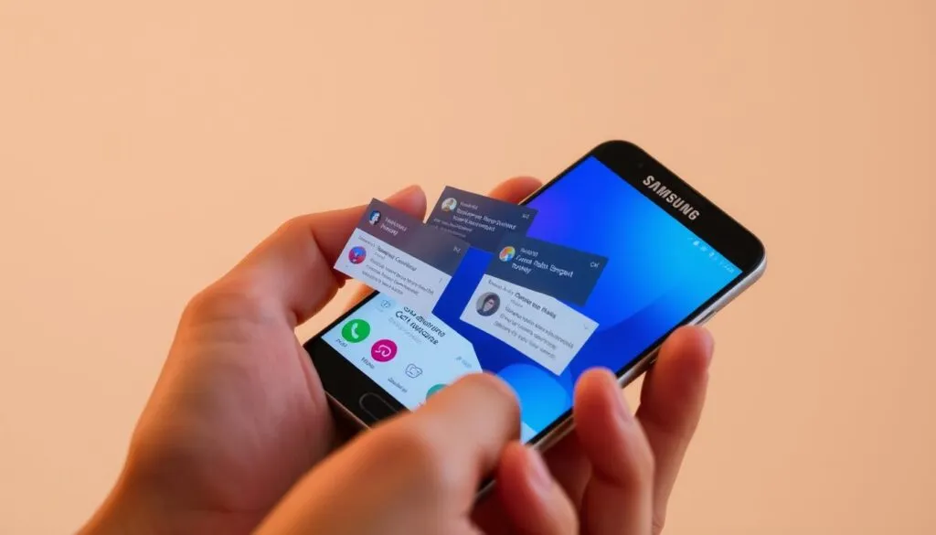 Screenshots auf Samsung speichern in verschiedenen Apps