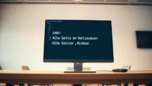 alle Geräte im Netzwerk anzeigen cmd