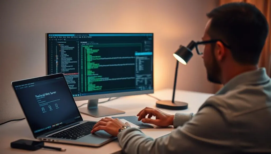lokaler Webserver einrichten Troubleshooting