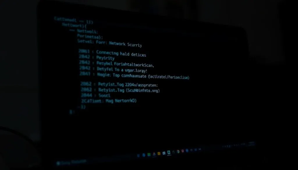 netzwerkscan mit command prompt sicherheit