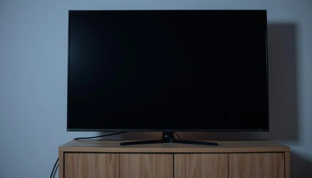 Fernsehbildschirm bleibt dunkel Reset-Einstellungen