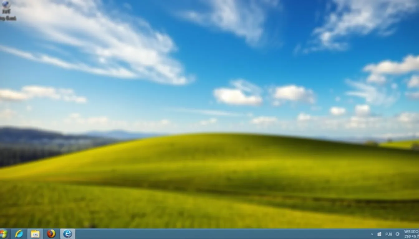 Windows XP Hintergrund