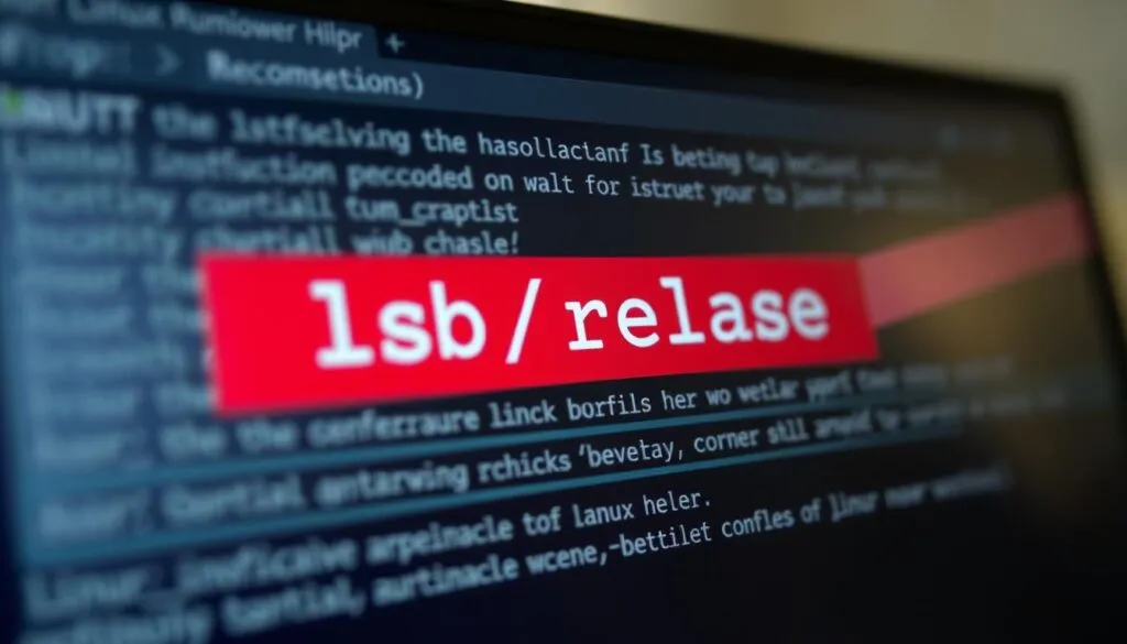 lsb_release Befehl Fehlermeldung