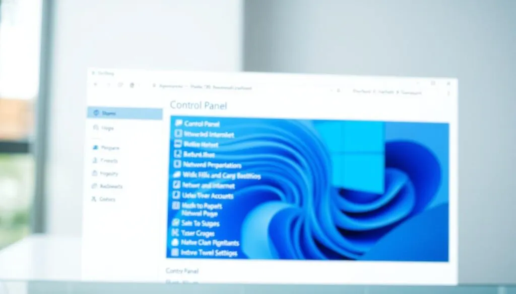 Windows Systemsteuerung Einstellungen