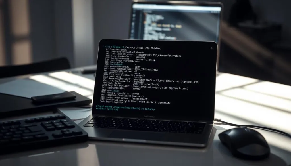 Verschlüsselte Daten /etc/shadow Datei