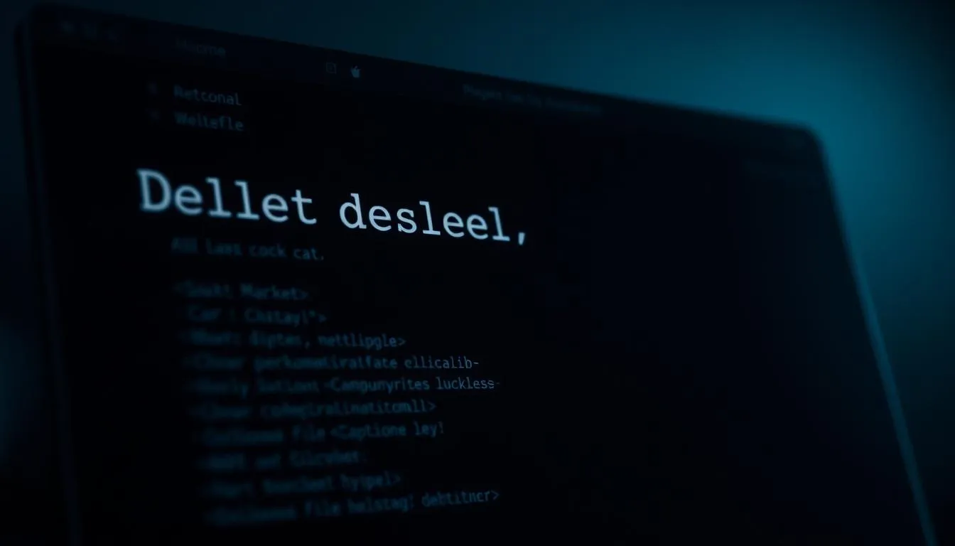 Linux Datei löschen