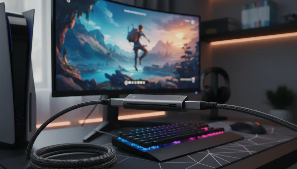 HDMI zu DisplayPort Adapter Setup