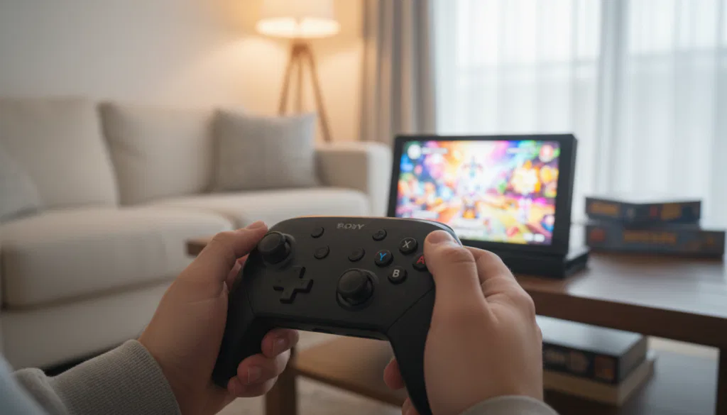 Pro Controller mit Nintendo Switch verbinden