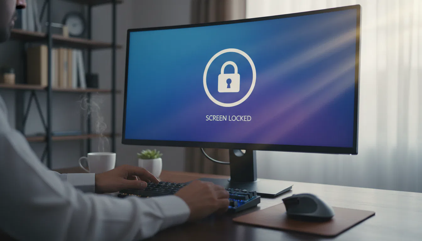 Tastenkombination: Bildschirm sperren